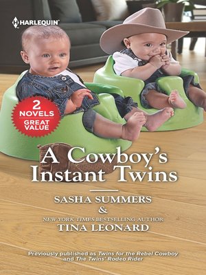 cover image of A Cowboy's Instant Twins